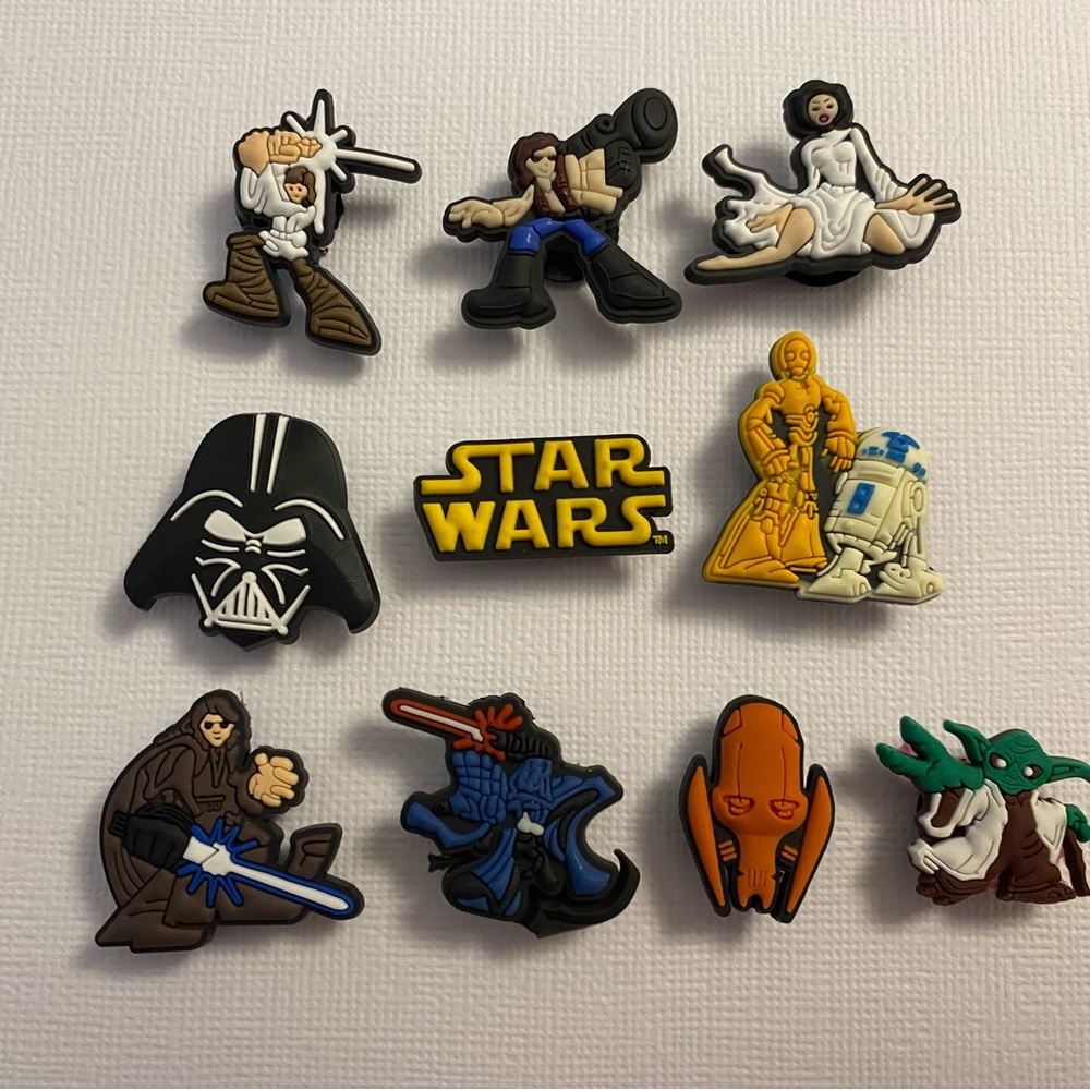 Star Wars Shoe Charms for Crocs